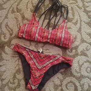 Cupshe Reversible Bikini S/S ❤